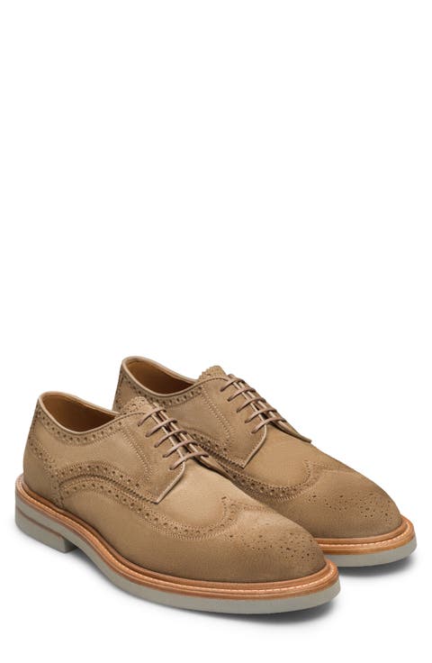 Apolo Suede Longwing Derby