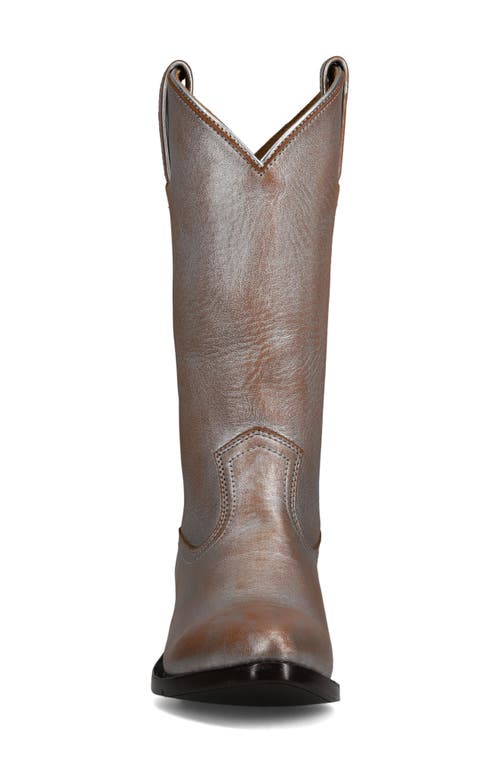 Frye Billy Western Boot In Silver