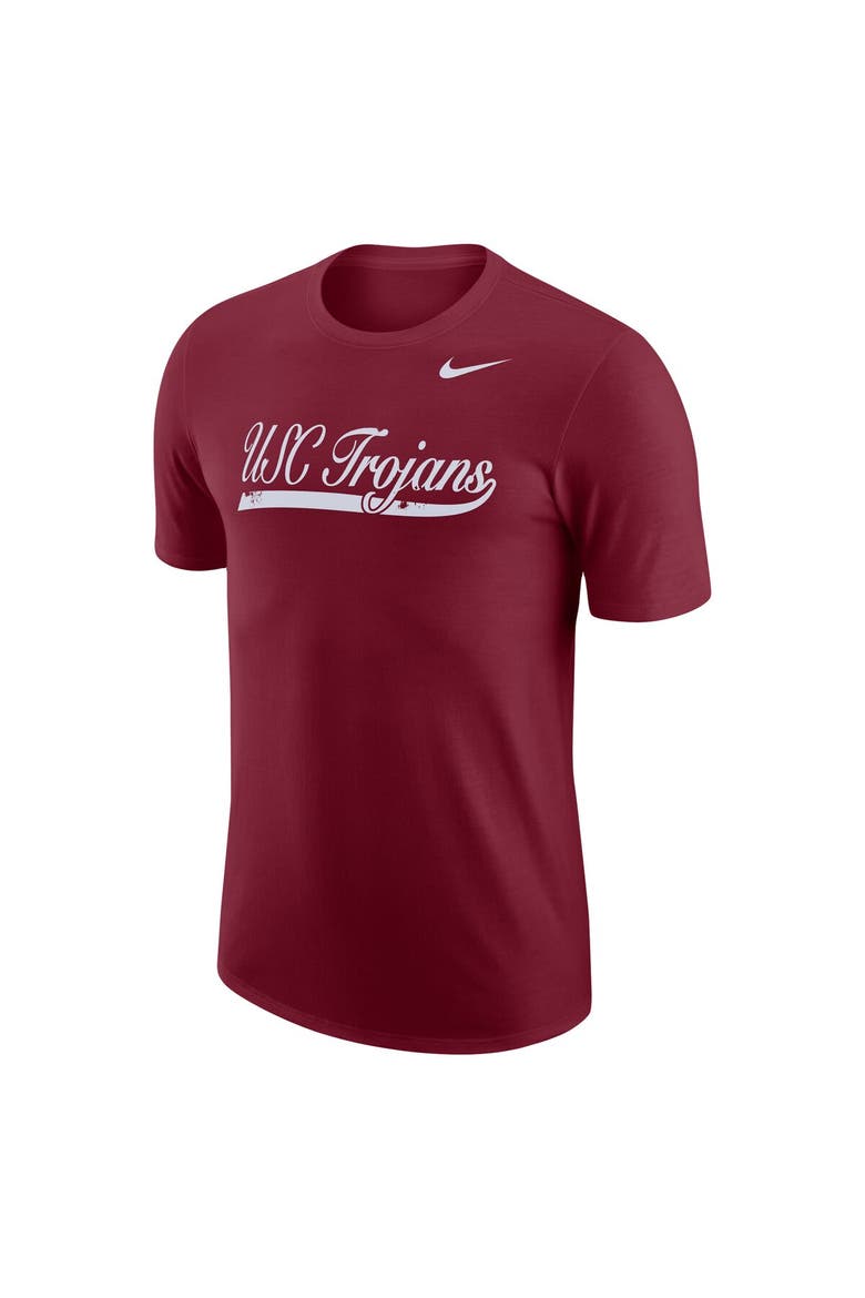 Men's Nike Cardinal USC Trojans 2-Hit Vault Performance T-Shirt, Alternate, color, Cardinal