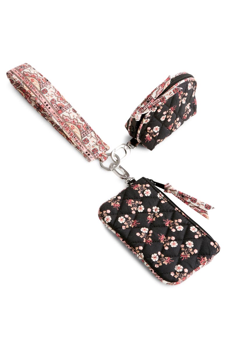 VERA BRADLEY Dual Pouch Wristlet, Alternate, color, Melissa Ditsy