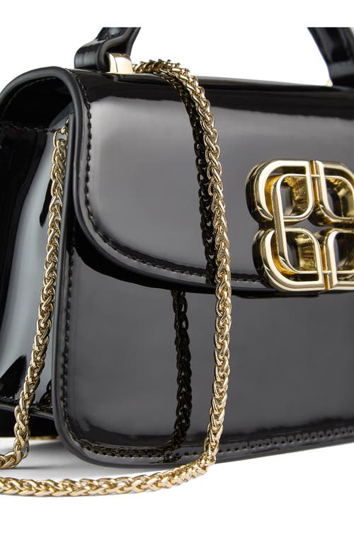 Lk Bennett Annabelle Grab Leather Top Handle Bag In Black