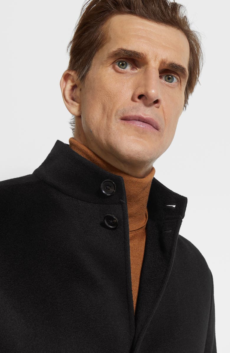 ZEGNA Oasi Cashmere II Conte Jacket, Alternate, color, Black