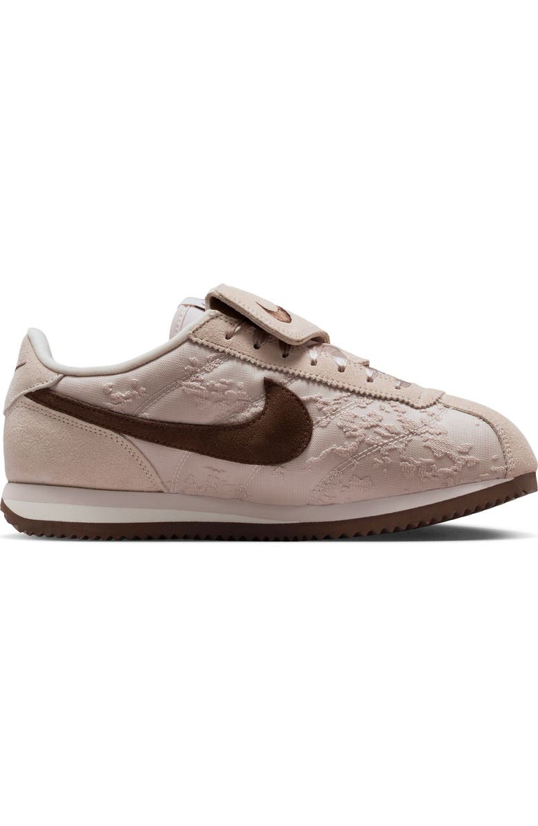 Nike Cortez Textile Sneaker, Alternate, color, Silt Red/ Chocolate/ Phantom