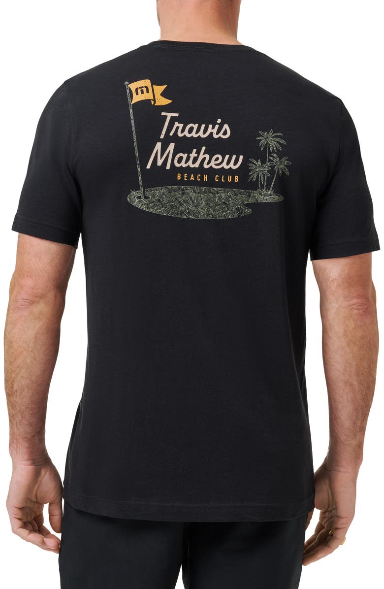 TravisMathew Beach Club Graphic T-Shirt, Alternate, color, Black