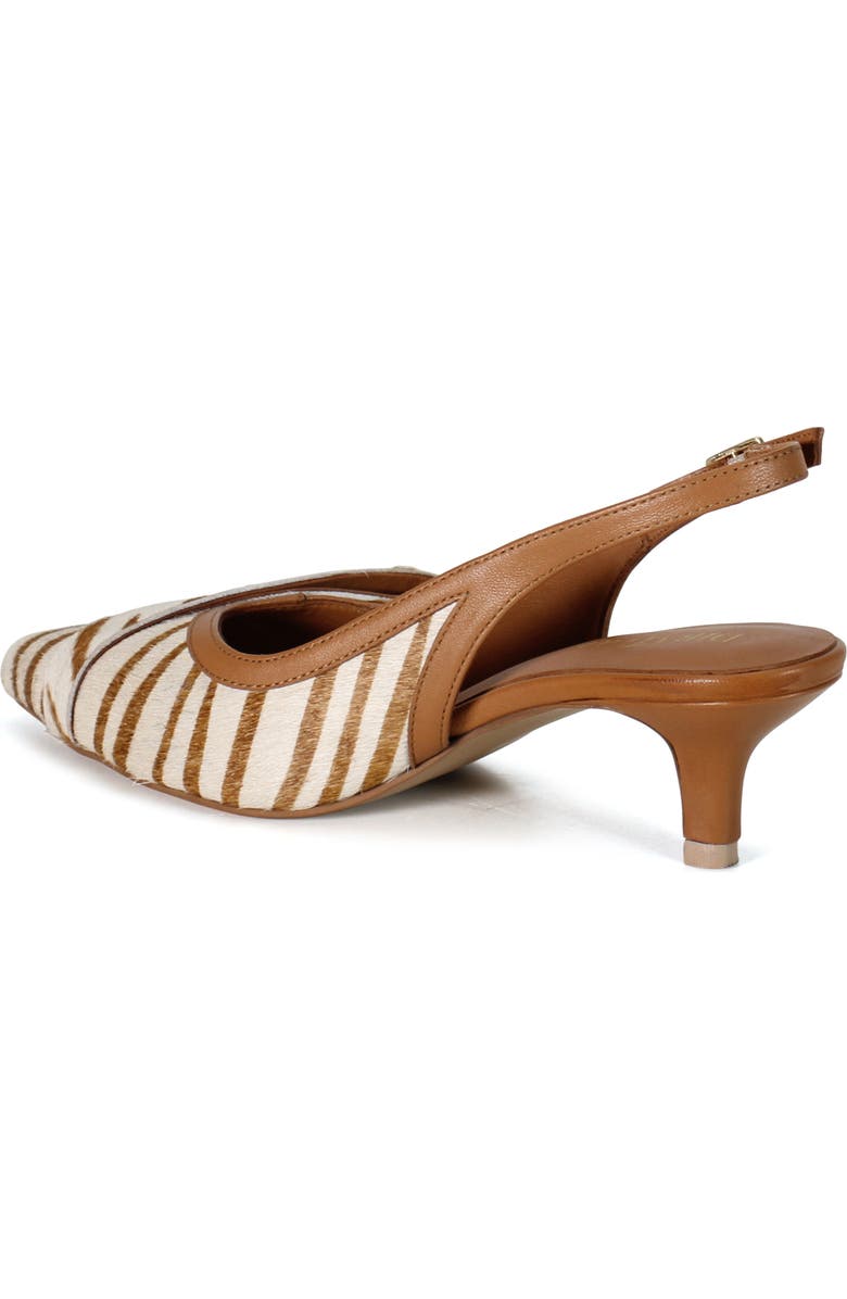 DibaTrue SETTLE DOWN Slingback Pump, Alternate, color, White/Tan