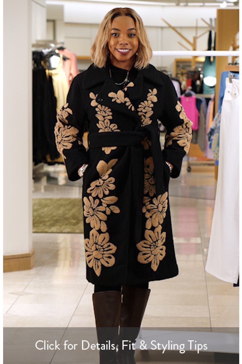 Bold Flowers Fleece Jacket (Women) | Nordstrom