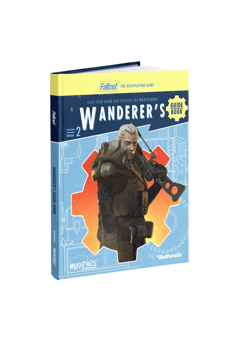 Fallout The Roleplaying Game, Wanderers Guide Book, Main, color, Multicolored