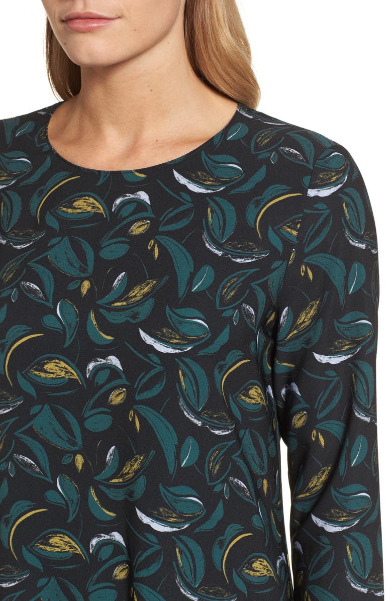 Halogen<sup>®</sup> Button Back Ruffle Hem Dress, Alternate, color,