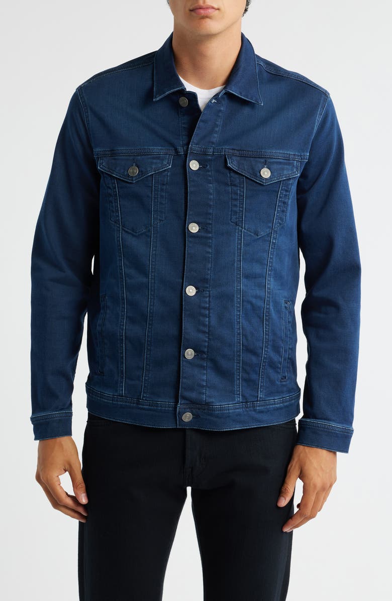 Mavi Jeans Drake Denim Trucker Jacket, Alternate, color, Used Athletic