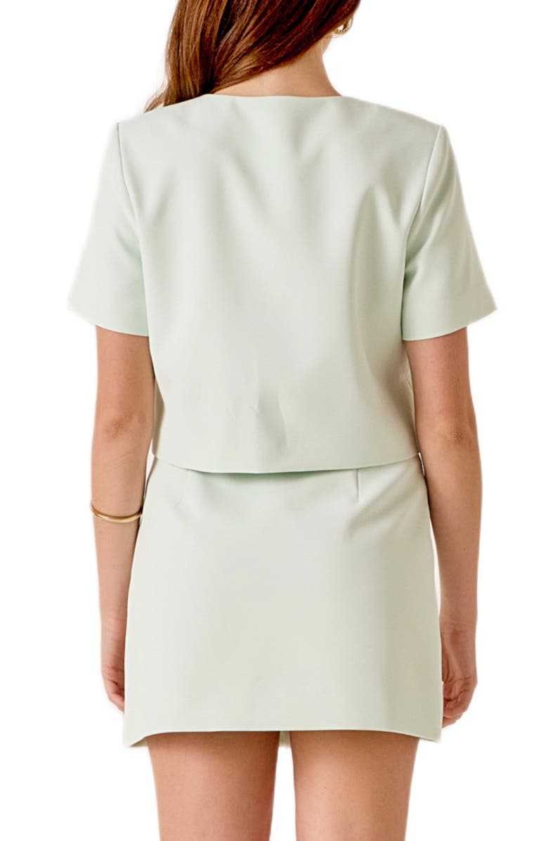 MARSY Short Sleeve Top, Alternate, color, Mint