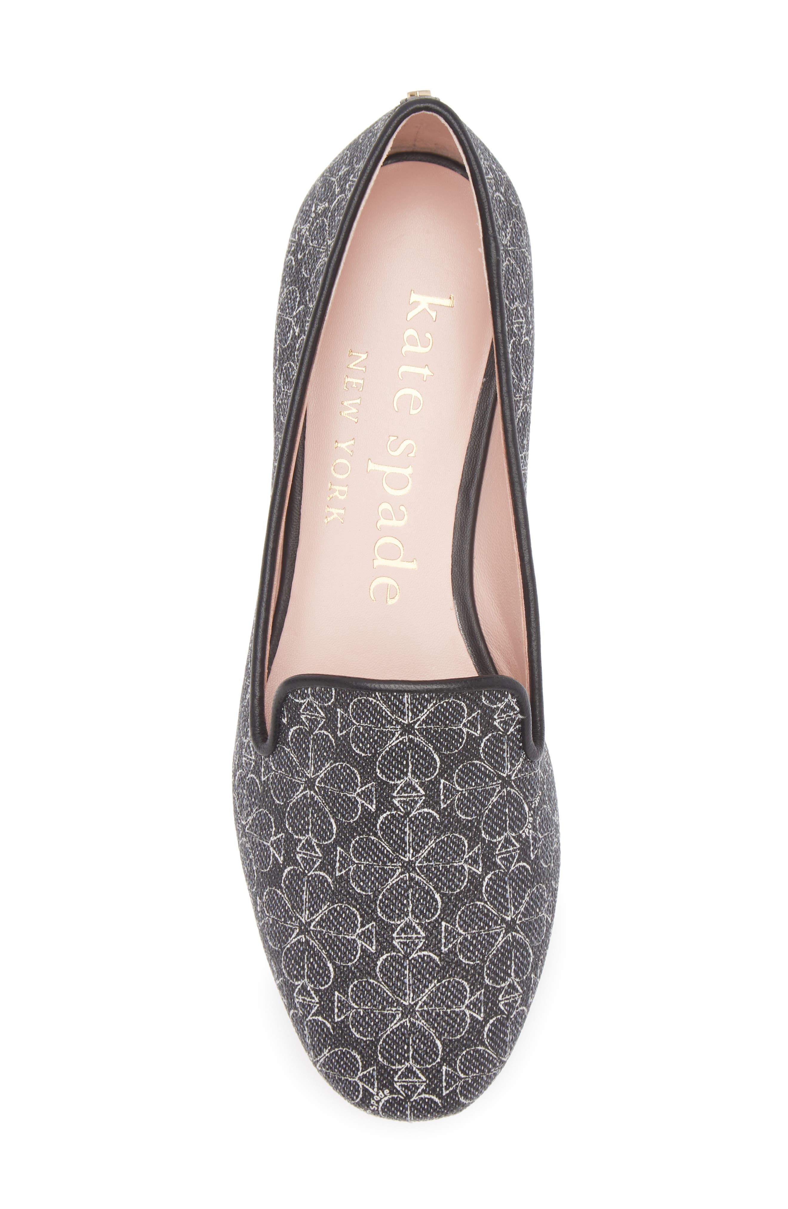 Kate Spade New York spade flower lounge loafer, Alternate, color, 