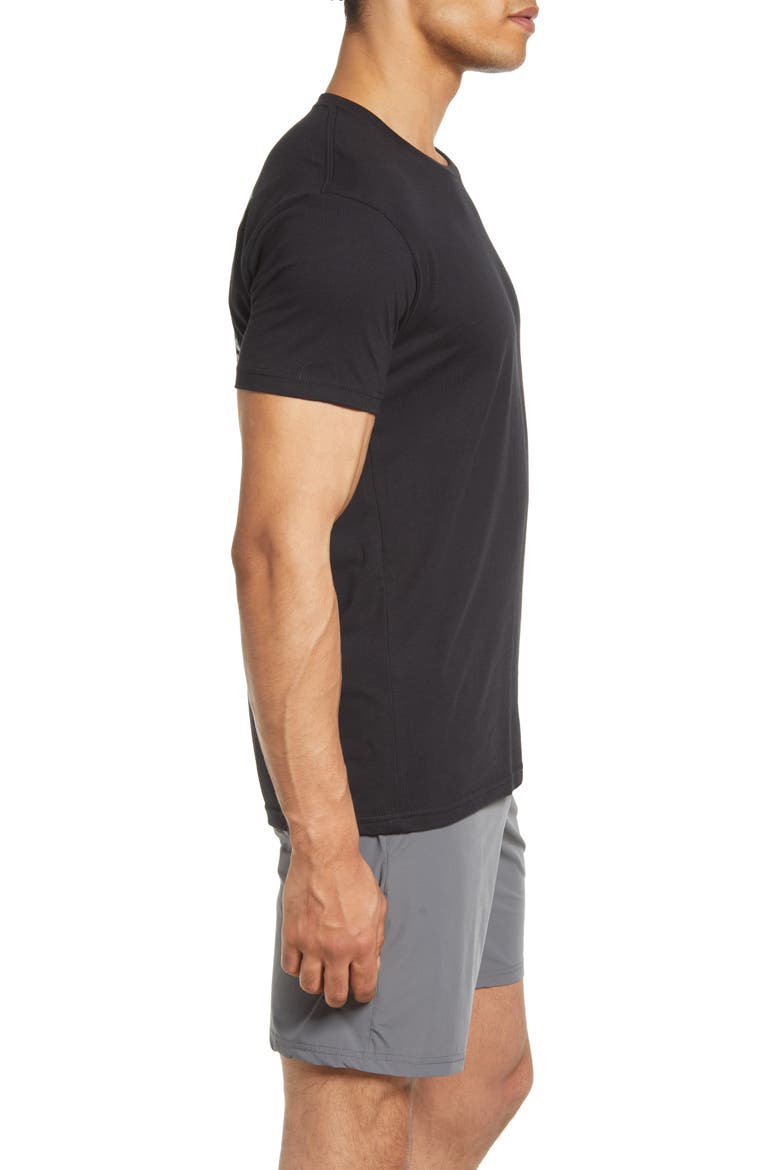 Men's The Outer Limits Crewneck T-Shirt, Alternate, color, BLACK