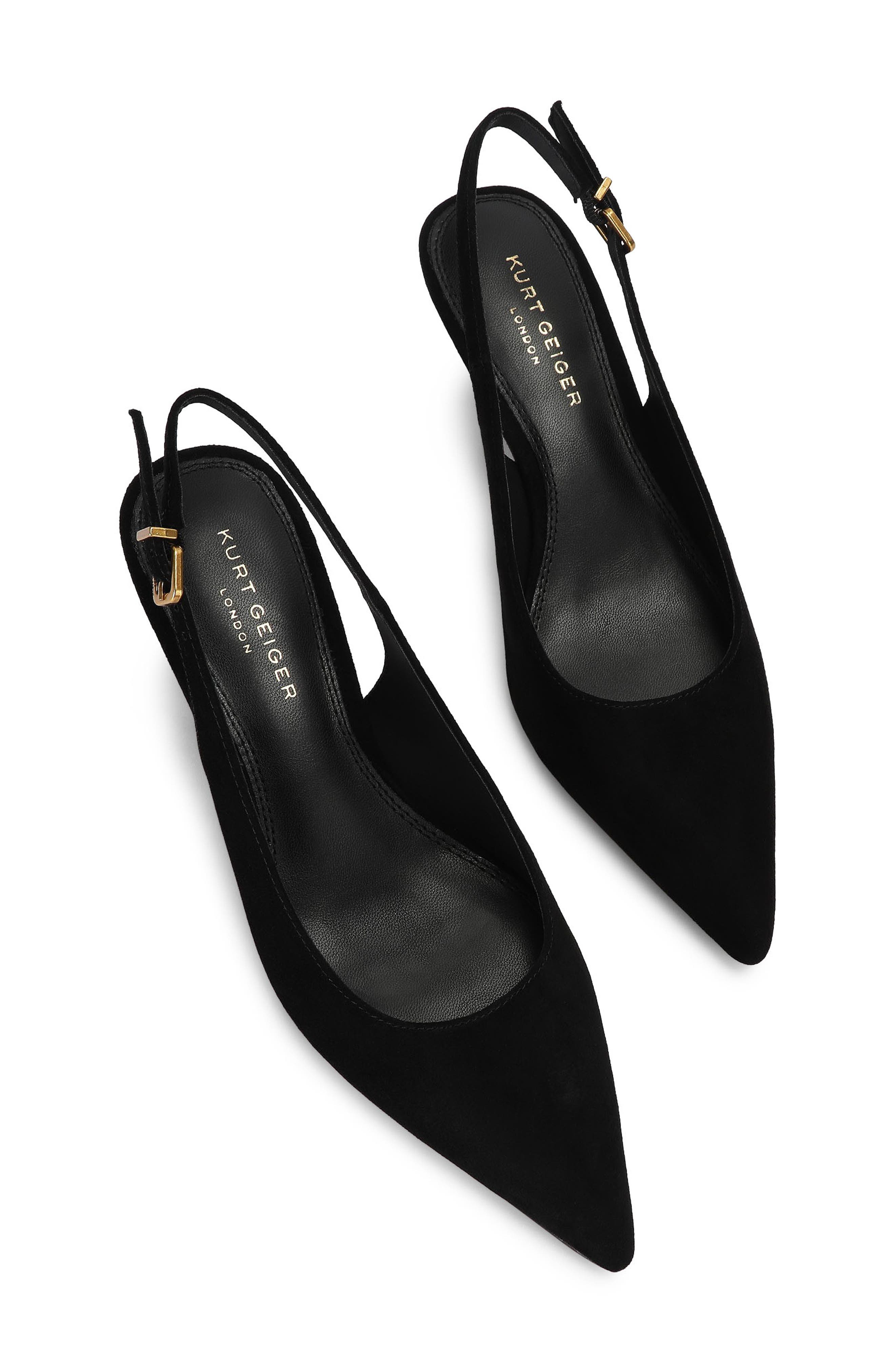 Stepney Slingback Pump, Main, color, BLACK