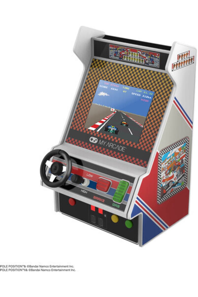 Myarcade Dgunl7022 Racing Player Pole Position Ret, Main, color, Multicolor