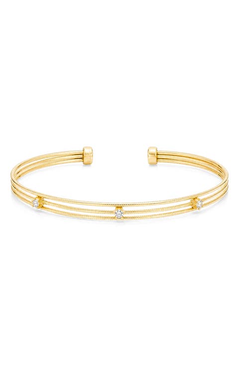 Mesh Bangle Cuff Bracelet