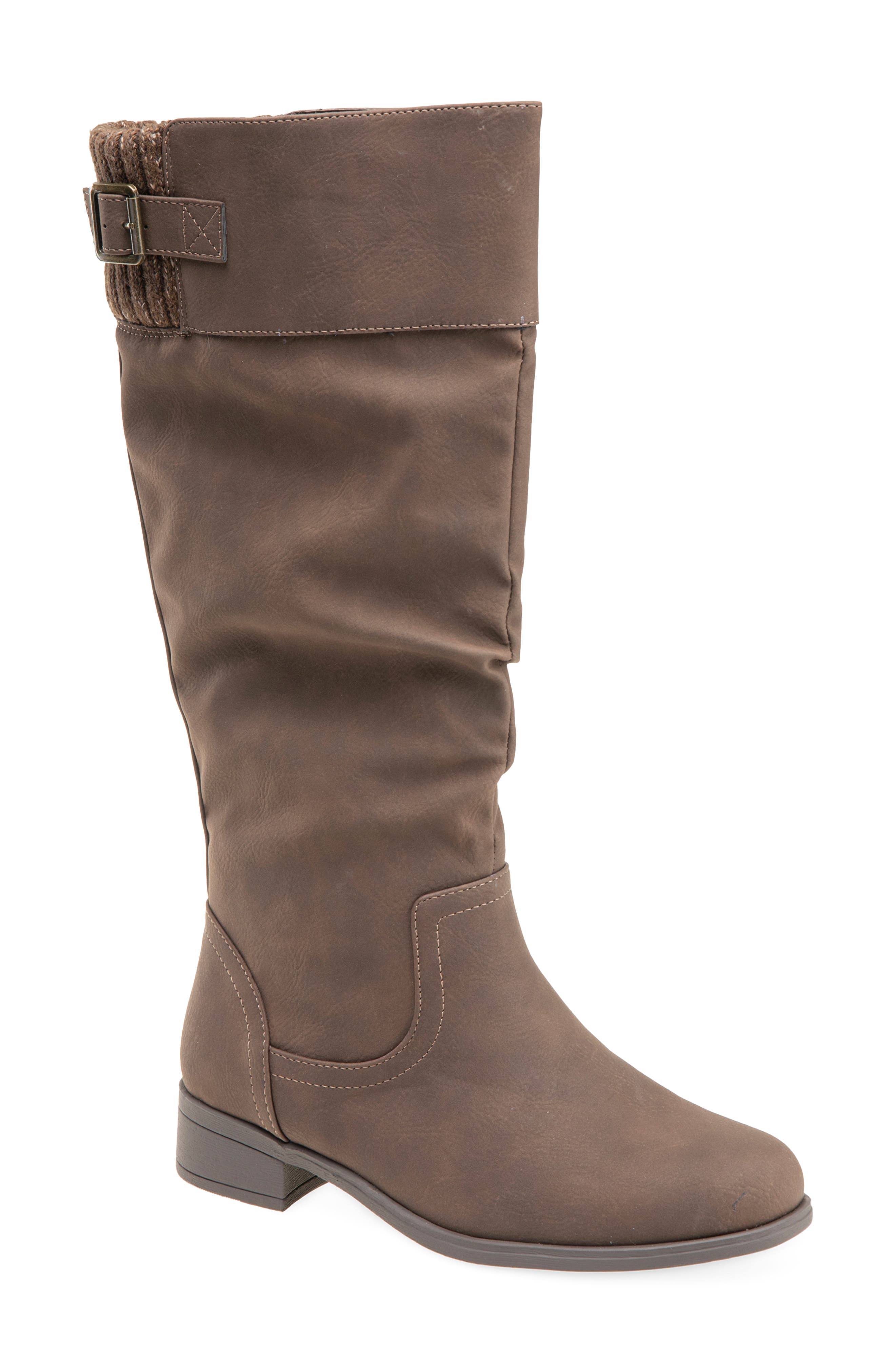 Monica Wide Calf Tall Boot
