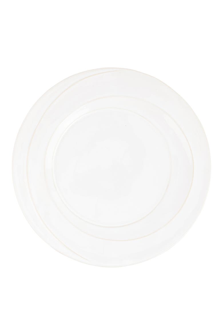 Luna Salad Plate, Main, color, WHITE