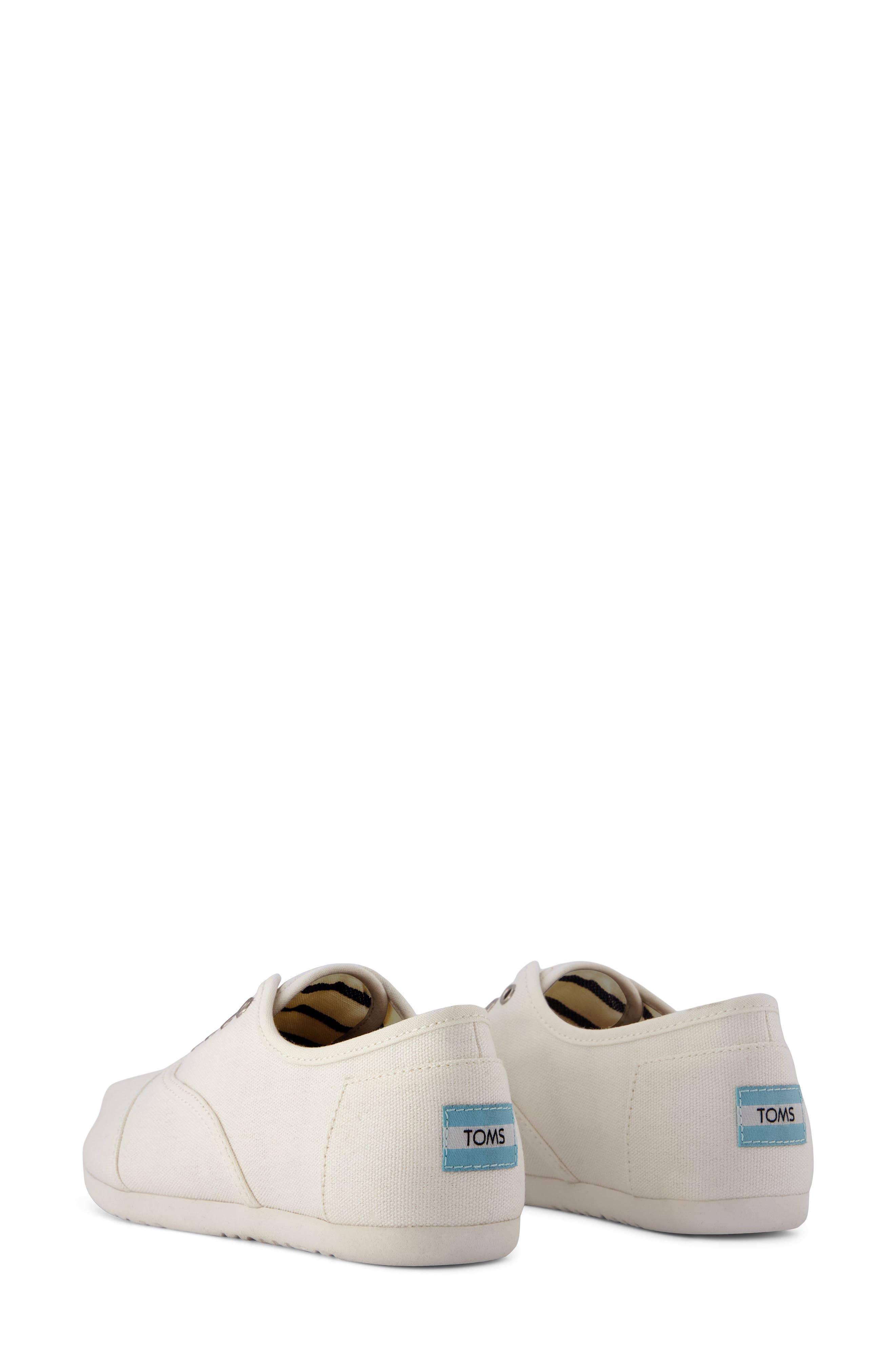 TOMS Cordones Plus Sneaker, Alternate, color, White