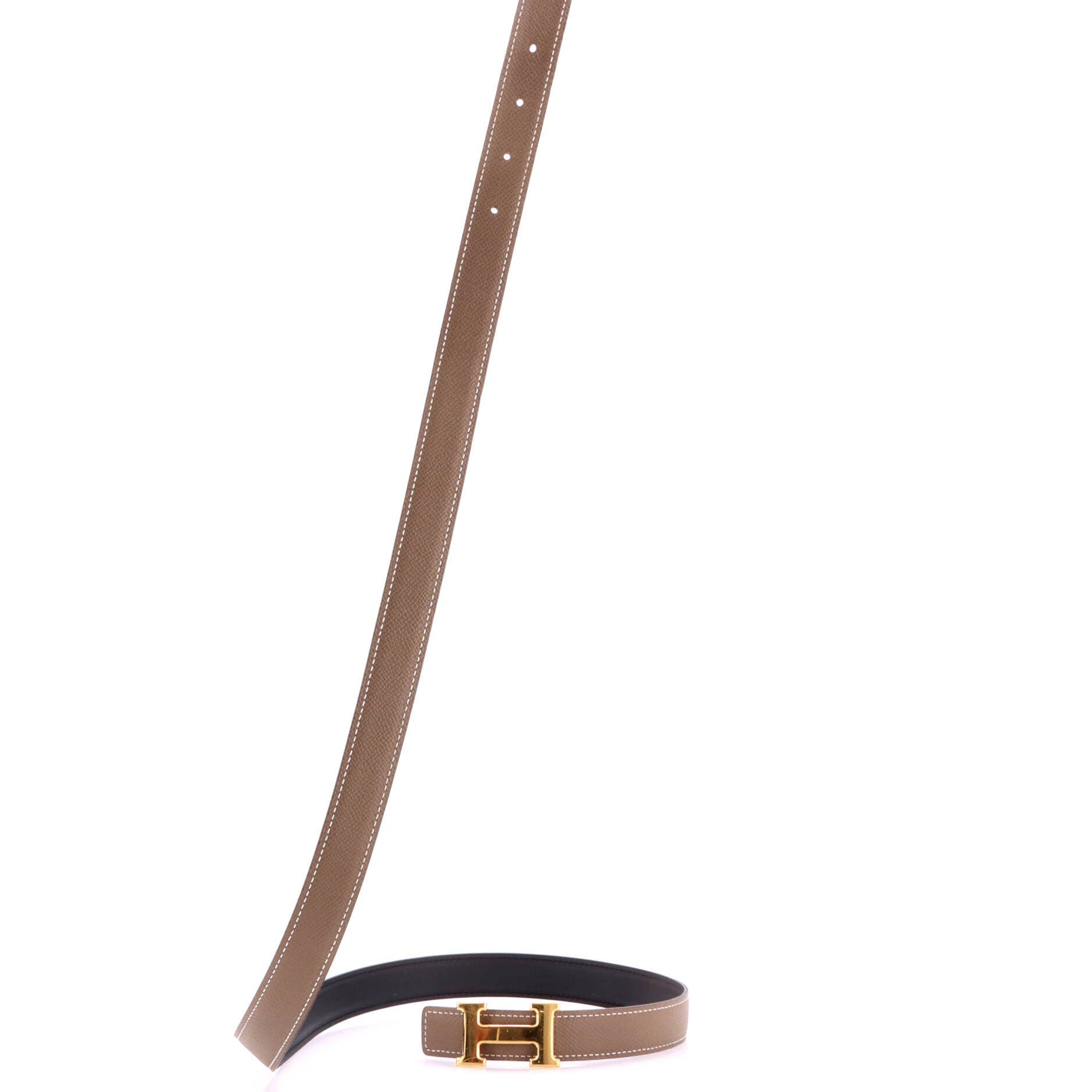 Constance Reversible Belt Leather Thin, Alternate, color, Grey
