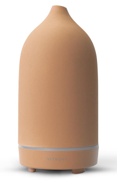 Vitruvi Stone Porcelain Diffuser in Terracotta 