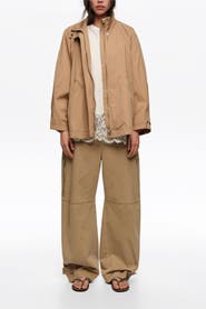 Bimba y Lola Fluid High Neck Trench