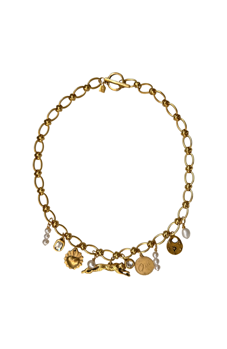 sccollection Lola Necklace, Main, color, Gold