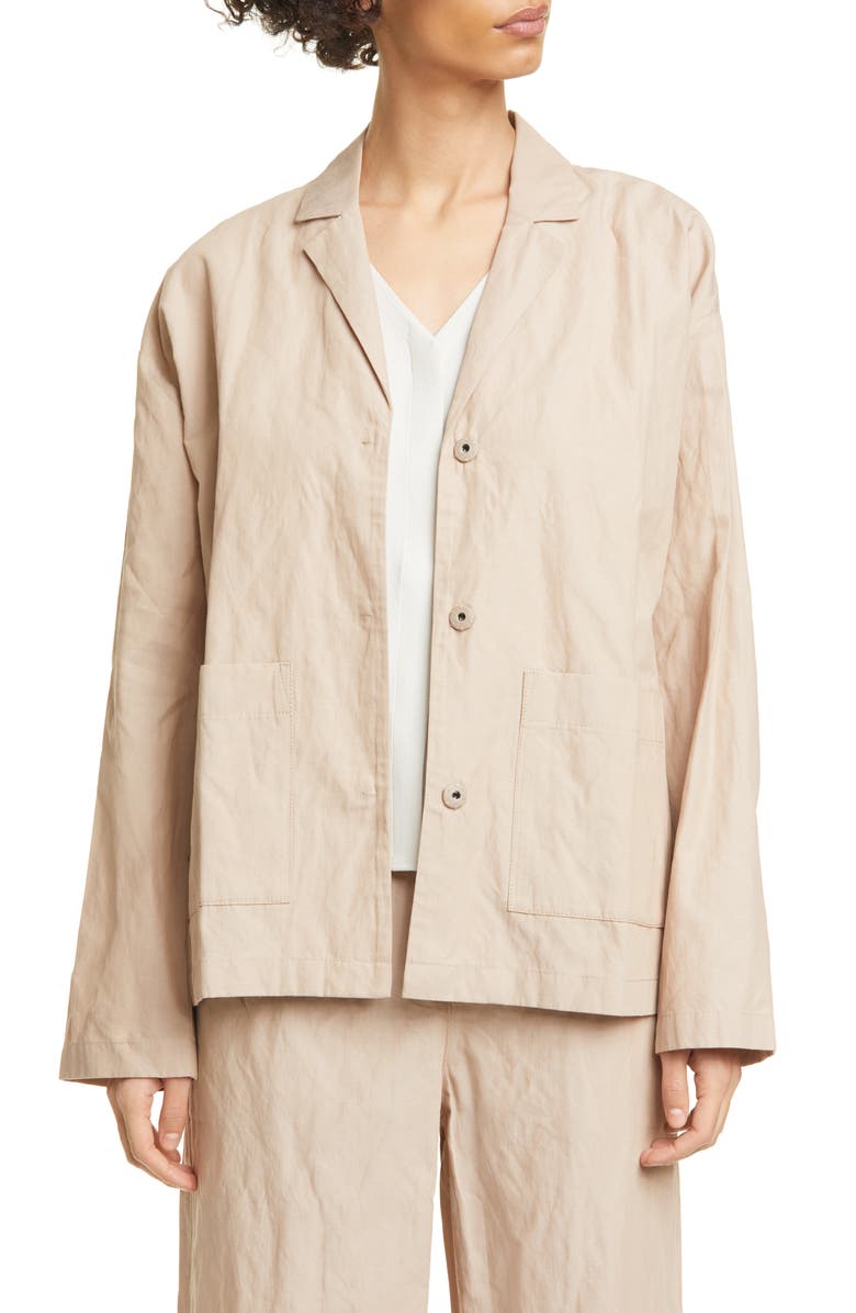 Eileen Fisher Boxy Jacket, Main, color, 