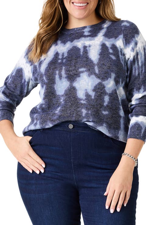 Supersoft Shibori Sweater (Plus)