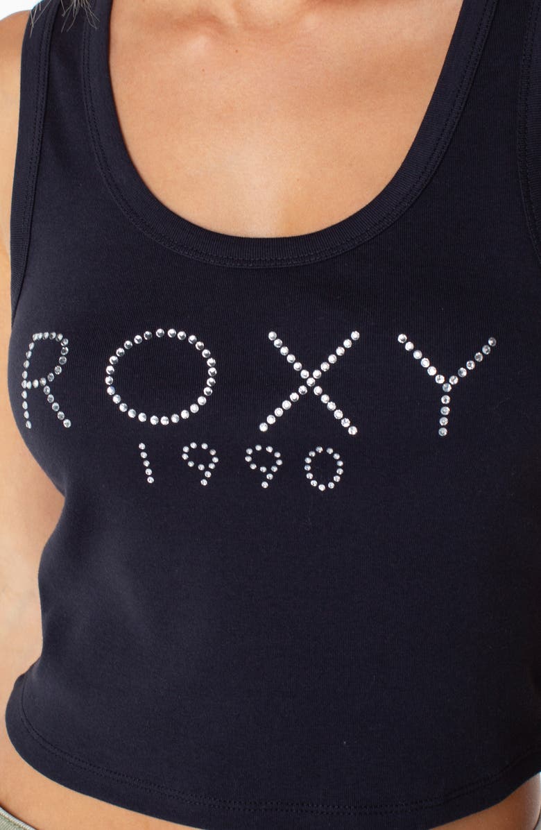 Roxy Shine Bright Rib Tank, Alternate, color, Phantom
