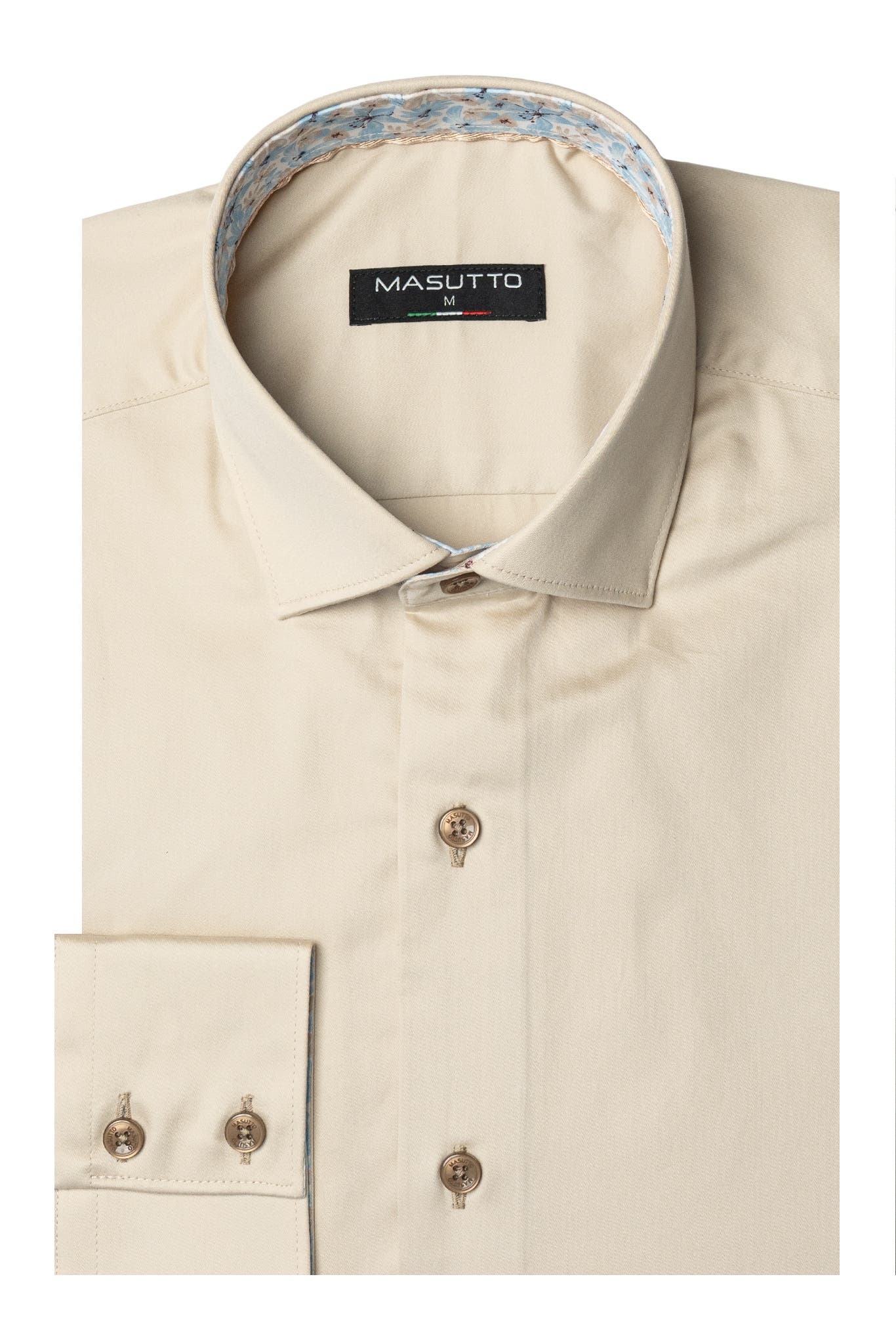 Aria Solid Button-Up Long Sleeve Shirt - image 4