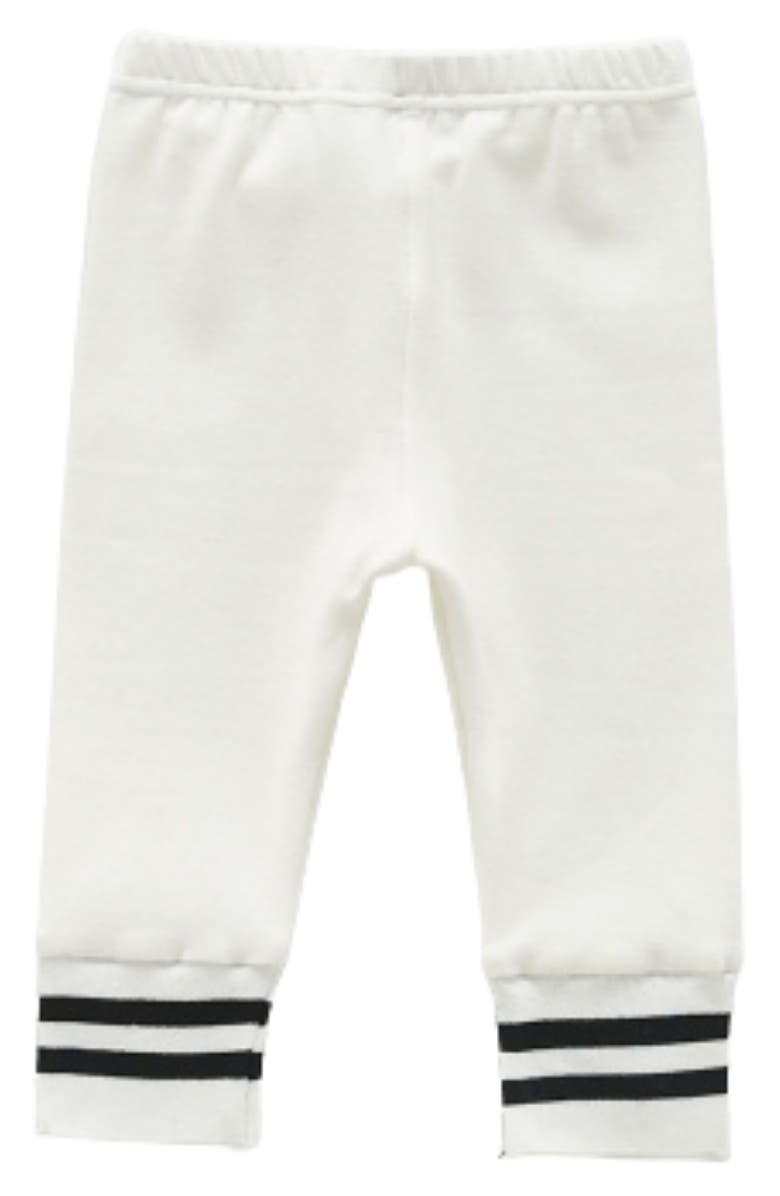 Ashmi & Co. Ollie Stripe Cotton Pants, Main, color, White