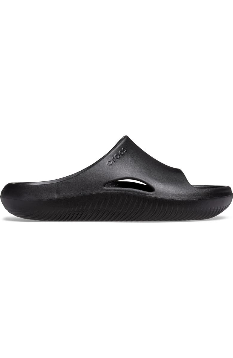 CROCS Mellow Recovery Waterproof Slide Sandal, Alternate, color,