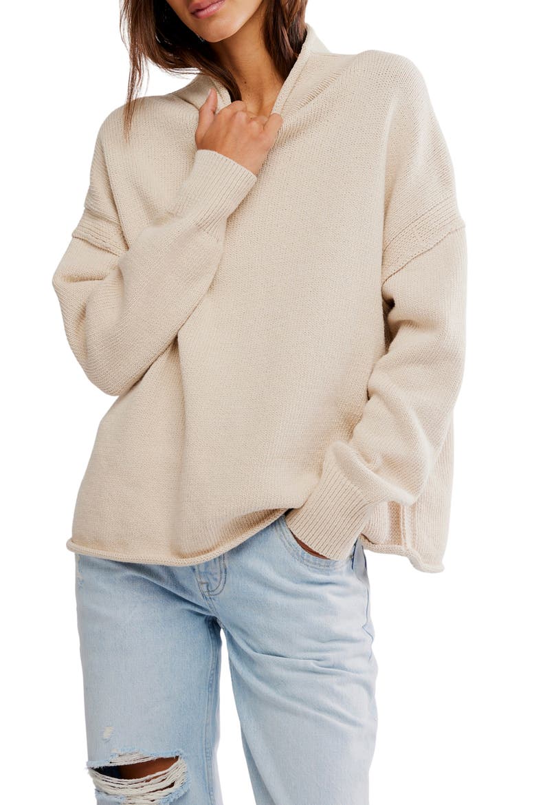 Torres Turtleneck Sweater, Main, color, SUGAR SWIZZLE