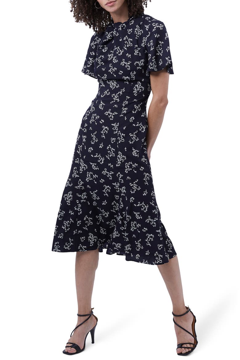Bruns Ansa A-Line Dress, Main, color, UTILITY BLUE MULTI
