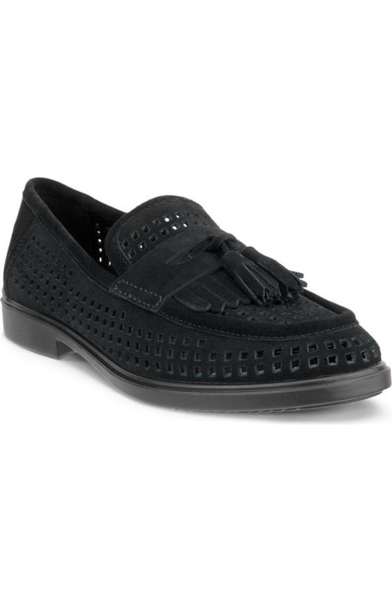 ECCO Classic 15 Tassel Loafer, Main, color, Black