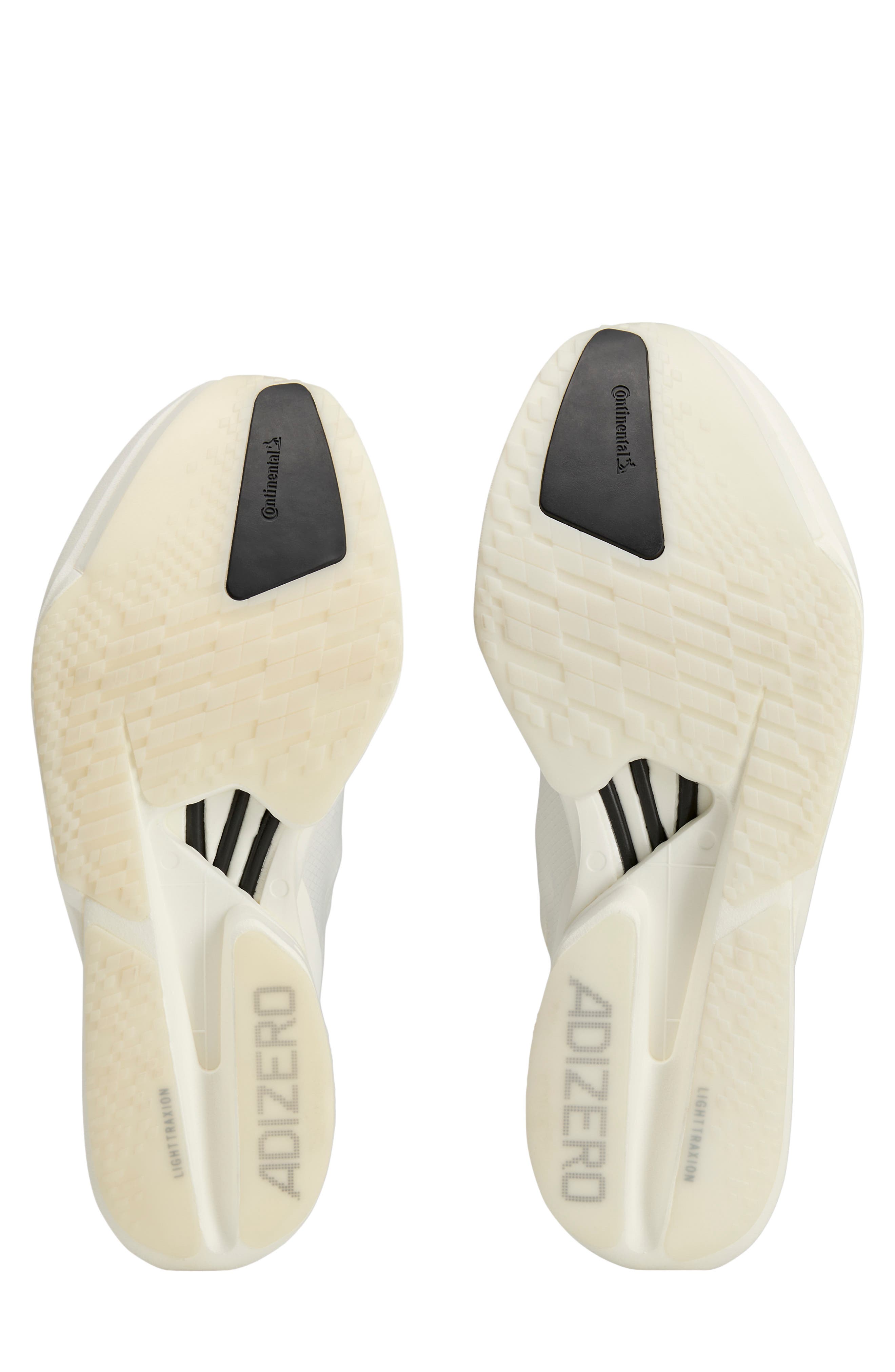 Adios Pro 4 Running Shoe, Alternate, color, OWHITE/ OWHITE/ BLACK