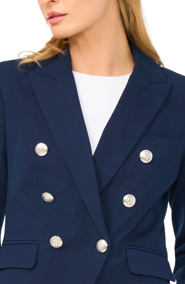 Halogen<sup>®</sup> Double Breasted Blazer, Alternate, color, Classic Navy