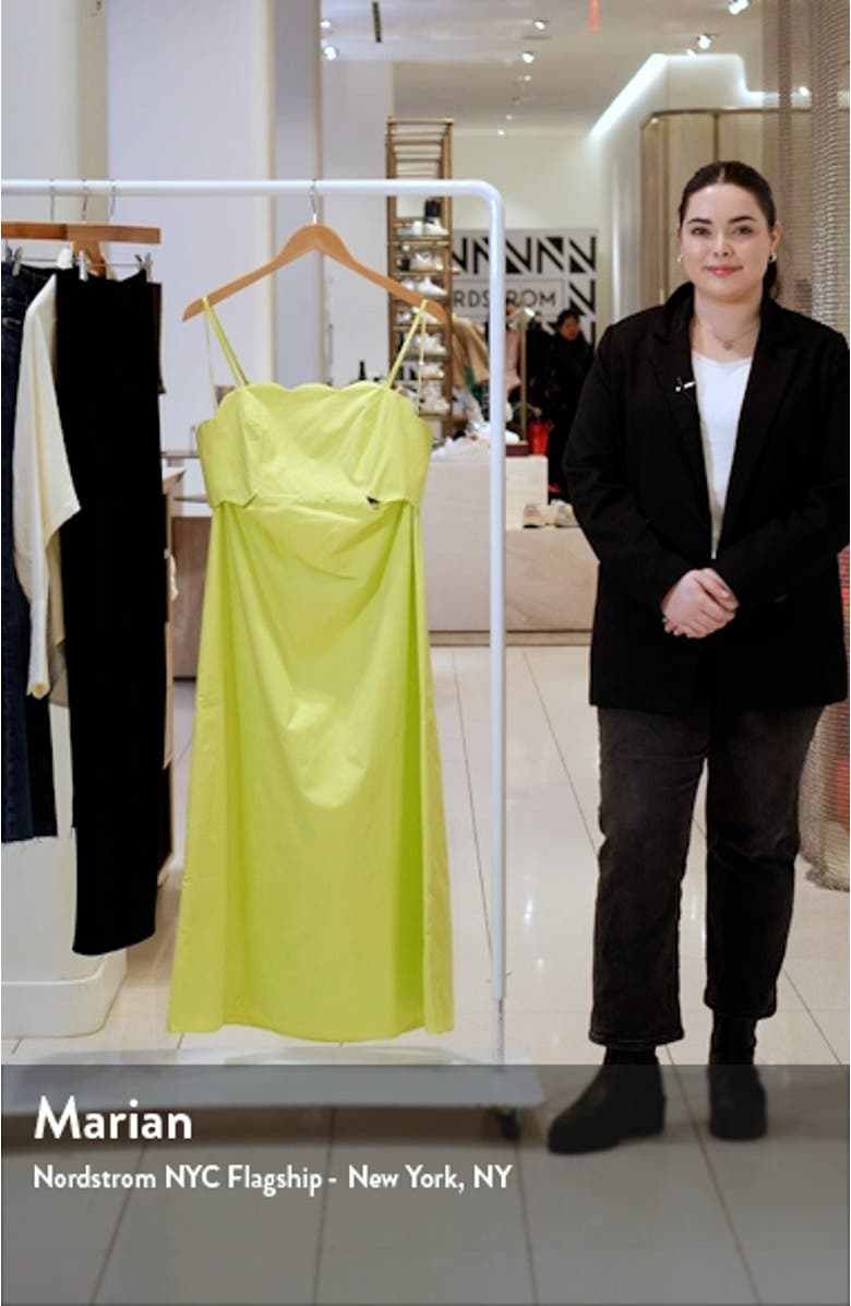 Scallop Edge Maxi Dress, sales video thumbnail