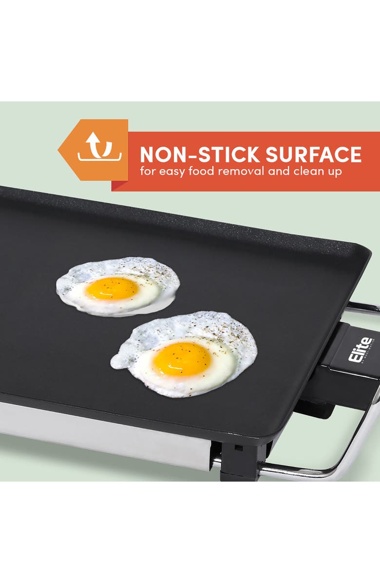 MAXI-MATIC Elite Cuisine EGR-4423 17 Inch Indoor Griddle 17X9 Inch, Alternate, color, 