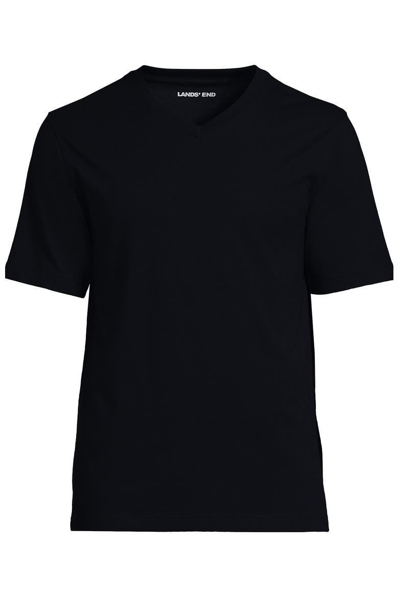 Super-T Short Sleeve V-Neck T-Shirt, Alternate, color, Black