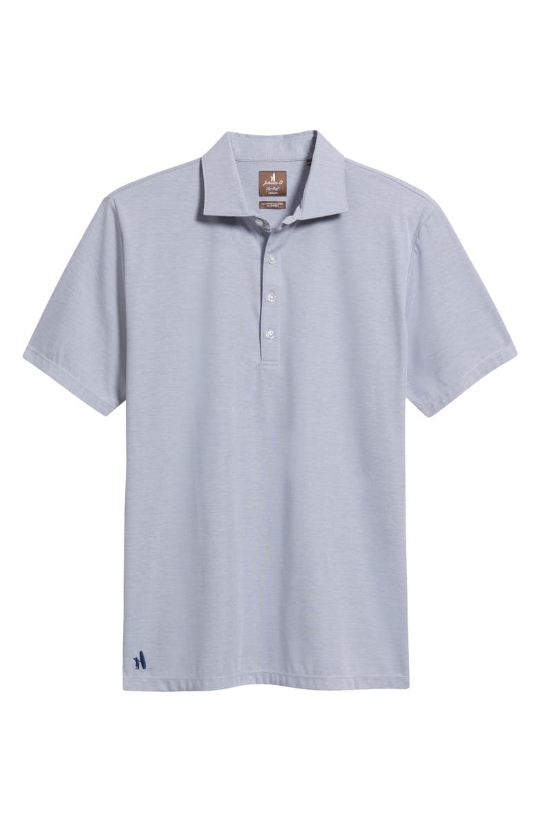 johnnie-O Elba Top Shelf Cotton Blend Piqué Polo, Main, color, Midnight