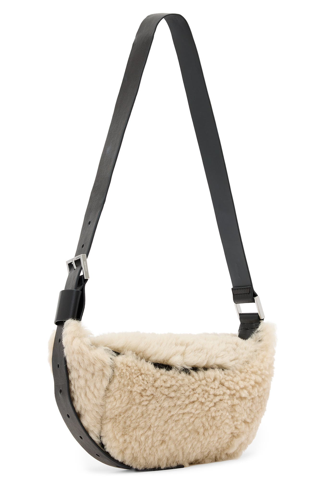 AllSaints LUNA SHEARLING XBODY, Alternate, color, 