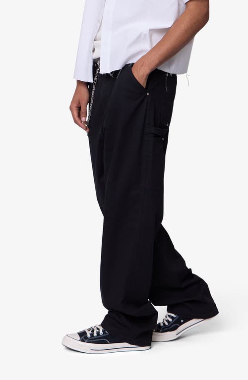 Mnml Ultra Baggy Chinos In Black