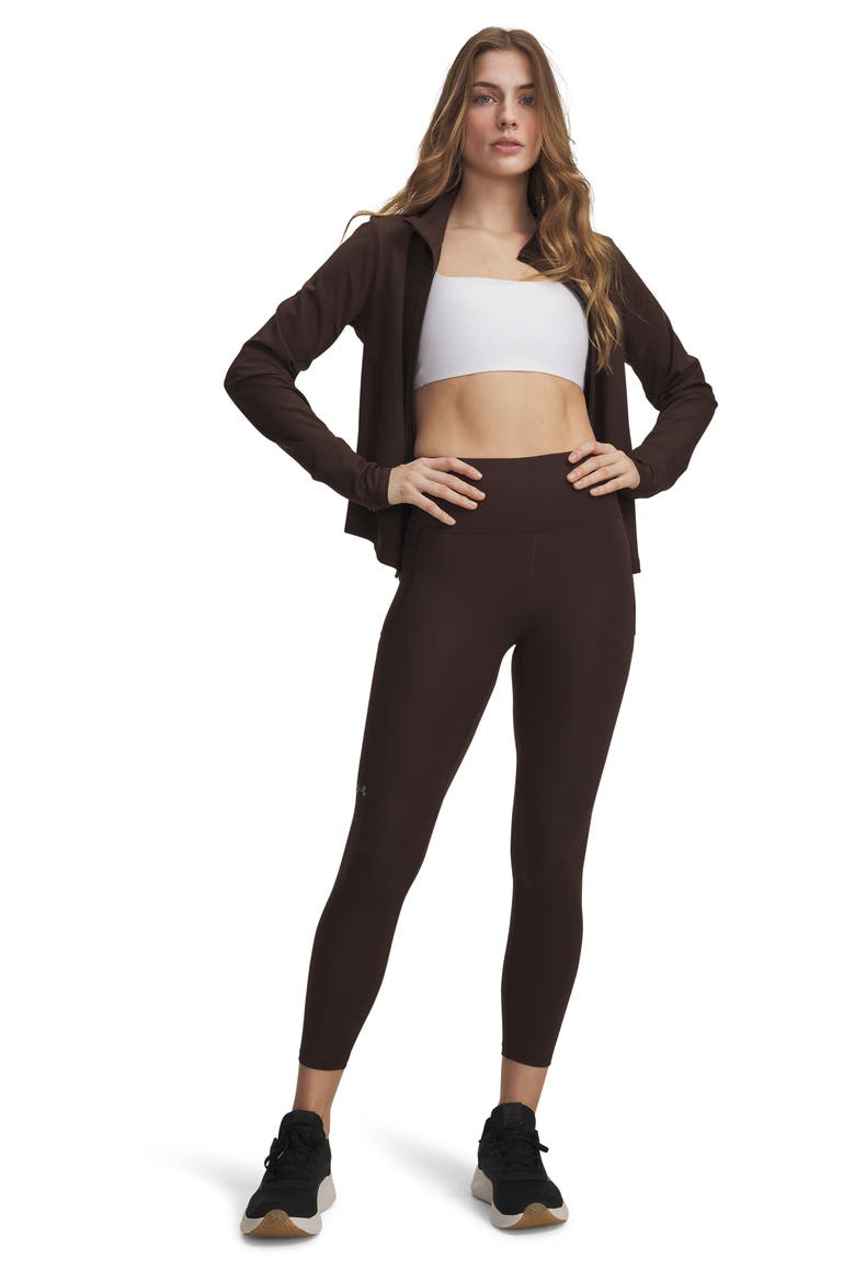 Movement High Waist Ankle Pocket Leggings, Alternate, color, KONA BROWN