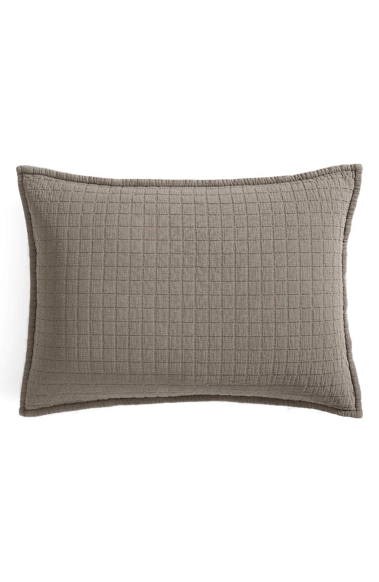 Calvin Klein Home Essential Garment Sham, Main, color, Dark Brown
