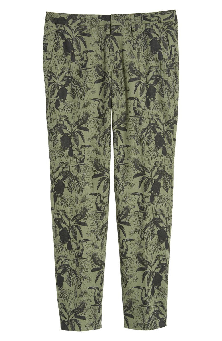 Bonobos Foundation Print Slim Fit Trousers, Alternate, color, 