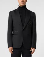 PHILIPP PLEIN Blazer Dragon Patch Men