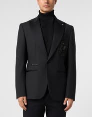 PHILIPP PLEIN Blazer Dragon Patch Men