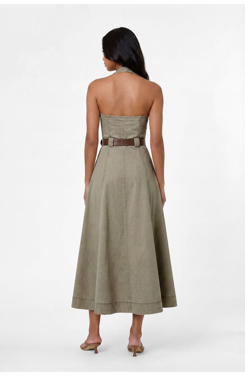 NICHOLAS Anastasia Dress, Alternate, color, Sage