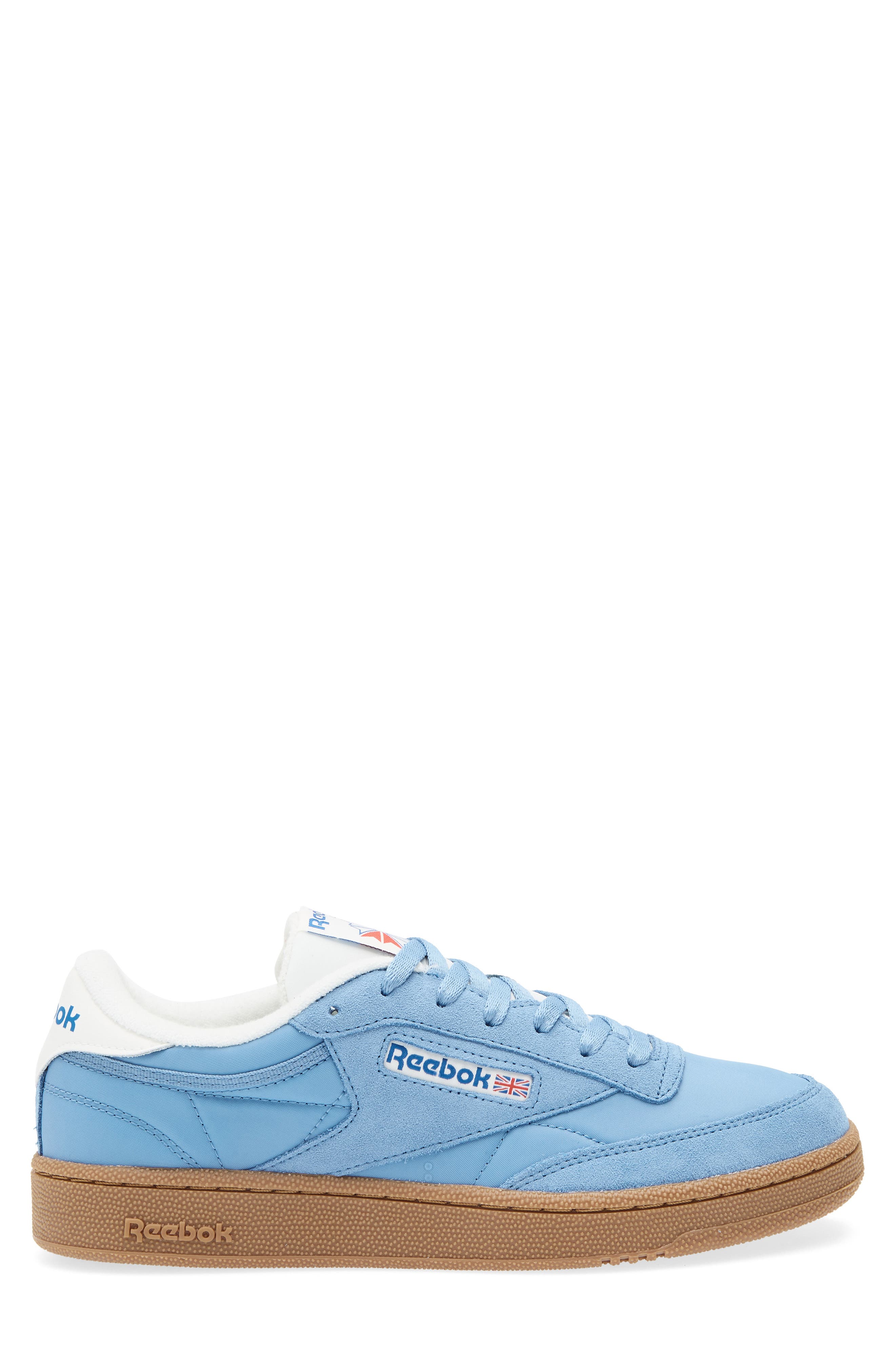 Reebok Club C 85 Sneaker, Alternate, color, Essentialblue/ Chalk/ Gum